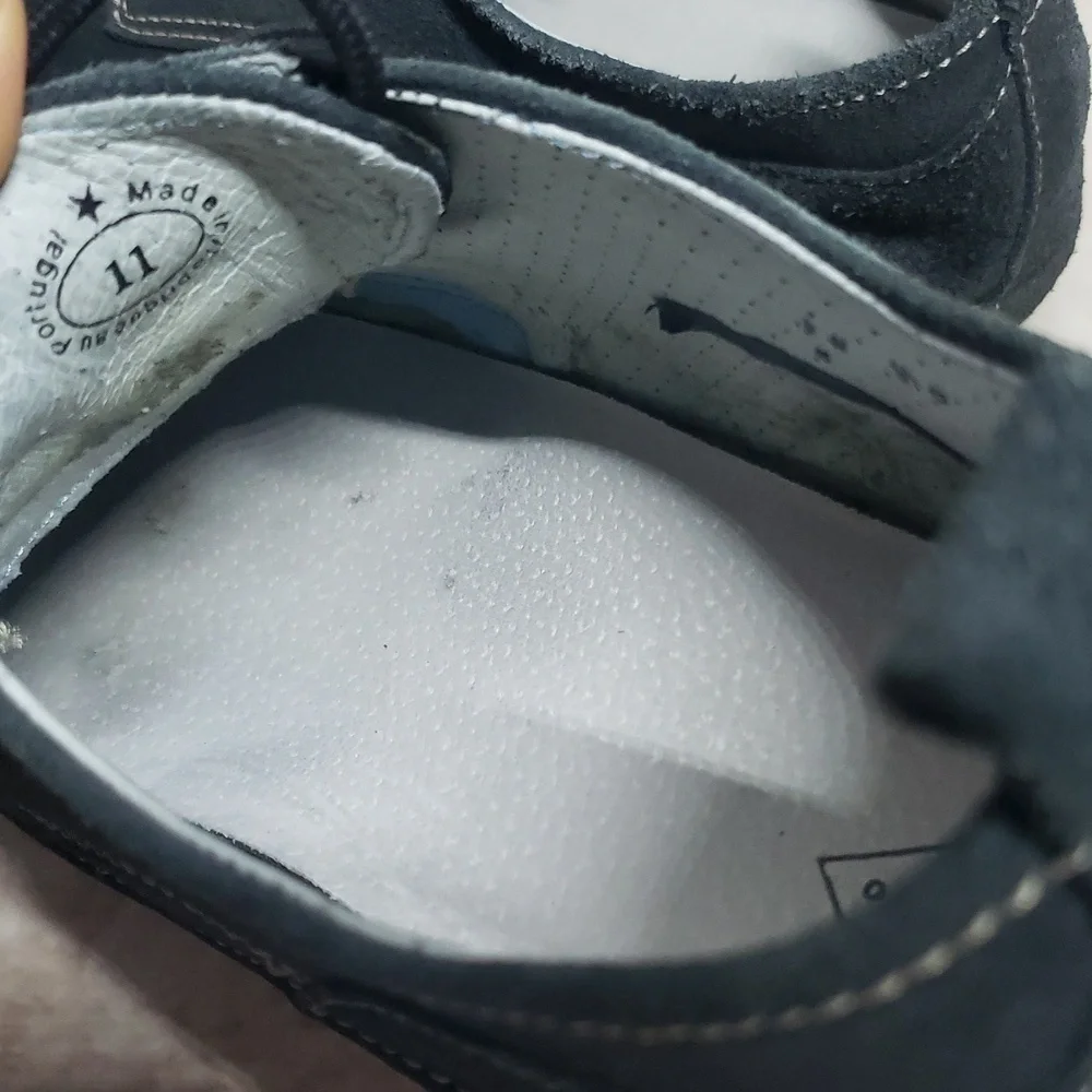 John Fluevong Men's Gray Casual Shoes Size 11